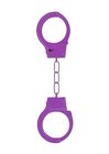 Kajdanki metalowe - Metal Handcuffs - Purple (1)