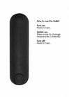 10 Speed Rechargeable Bullet - Black (9)