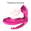 Stymulator-Silicone Panty Vibrator USB, 7 vibrations, Heating, 7 Frequency Of Sucking (4)
