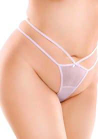 Remote Bow-Tie G-String +Size