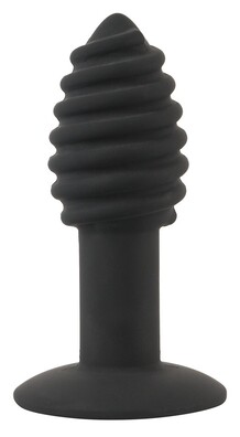Korek analny Twist 10,7 cm Black Velvets