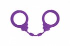 Kajdanki-Silicone Handcuffs Party Hard Suppression Purple (1)