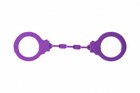 Kajdanki-Silicone Handcuffs Party Hard Suppression Purple (2)