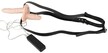 Strap-on z uprzężą wibrujący - podwójny (3)