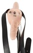 Strap-on z uprzężą wibrujący - podwójny (4)