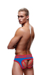 SOLID ENVY JOCK BLUE RED, L/XL (2)