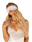 Bielizna-Amor Blanco maska na oczy biała O/S (1)