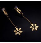 Upko Non-pierced clitoral jewelry dangle with snowflake (1)