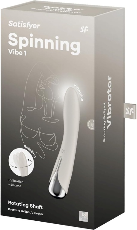 Satisfyer Spinning Vibe 1 Beige (4)