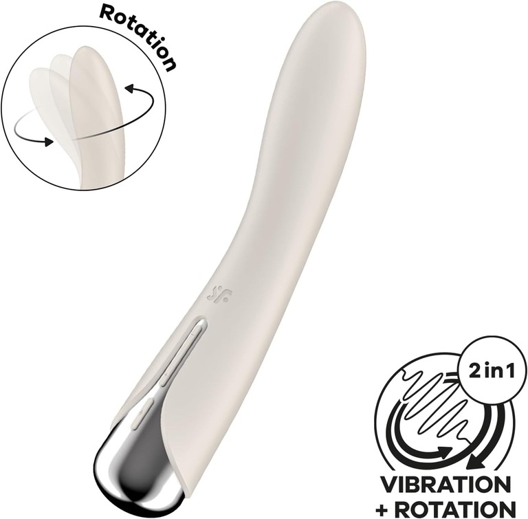 Satisfyer Spinning Vibe 1 Beige (2)