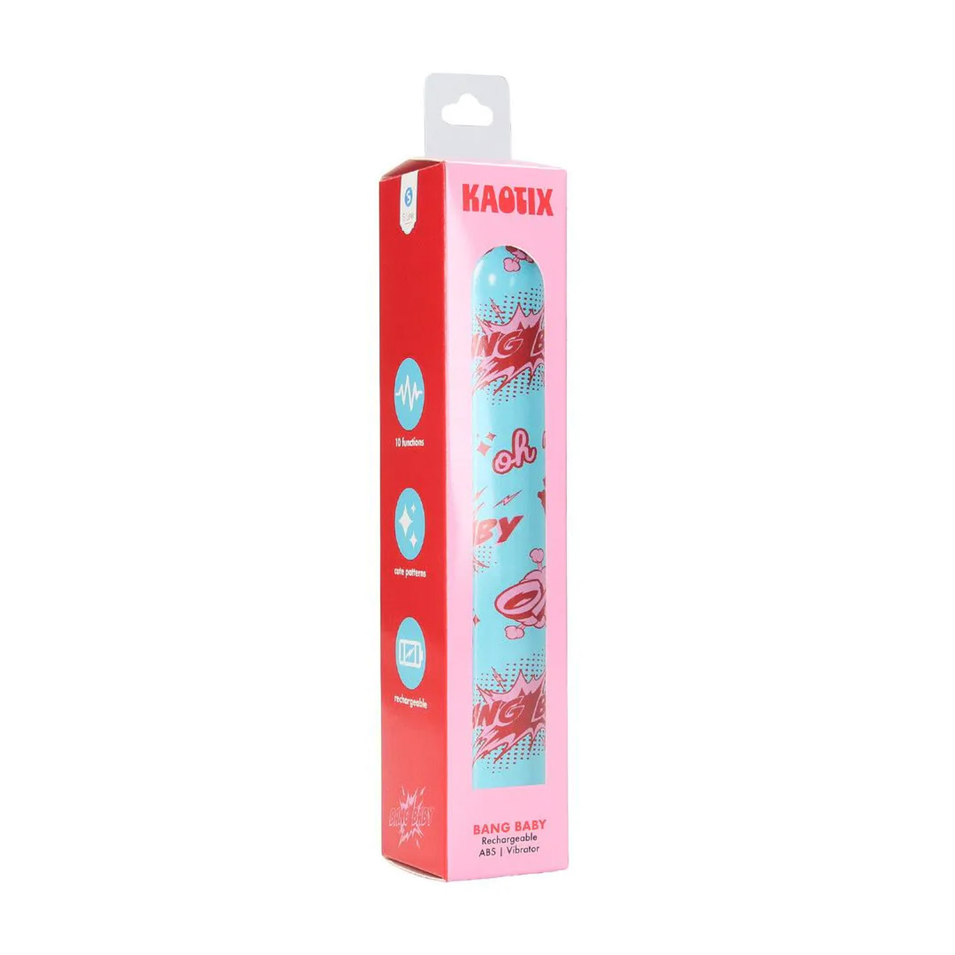 Kaotix - Bang Baby - Rechargeable Vibrator - Blue (3)