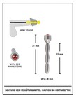 Dilator - Jewellery Pin stalowy (4)