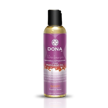 Olejek do masażu - Dona Scented Massage Oil Tropical Tease 125 ml (1)