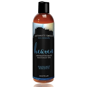 Olejek do masażu - Intimate Earth Massage Oil Heaven Hazelnut Biscotti 120 ml