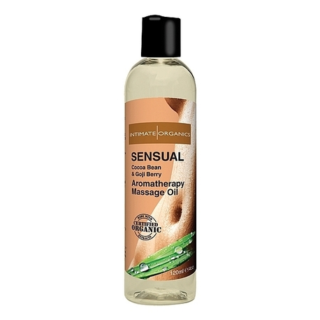 Zmysłowy olejek do masażu - Intimate Organics Sensual Massage Oil 120 ml (1)