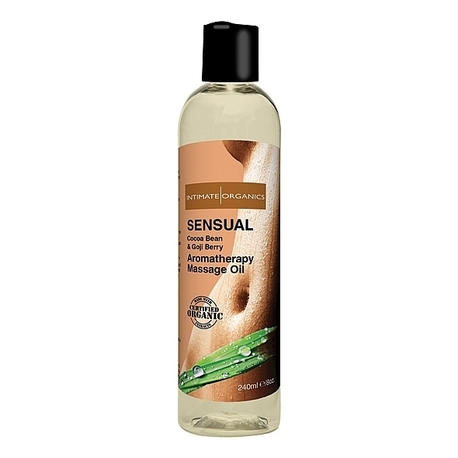 Zmysłowy olejek do masażu - Intimate Organics Sensual Massage Oil 240 ml (1)