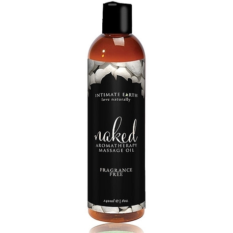 Bezzapachowy olejek do masażu - Intimate Organics Naked Unscented Massage Oil 240ml (1)