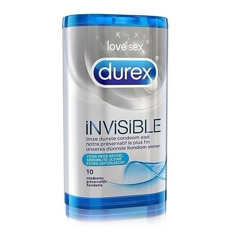 Prezerwatywy cienkie - Durex Invisible Condoms 10 szt (1)