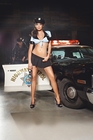 Przebranie policjantki - Baci Highway Patrol Set One Size (3)