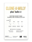 Clone A Willy Kit - Zestaw do klonowania penisa z jądrami - Including Balls (3)