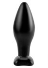 Korek analny silikonowy duży - czarny  (2)