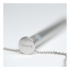 Wibrator naszyjnik - Crave Vesper Vibrator Necklace Silver (2)