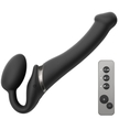 Strap-On mocowany w pochwie z wibracjami Noir M
