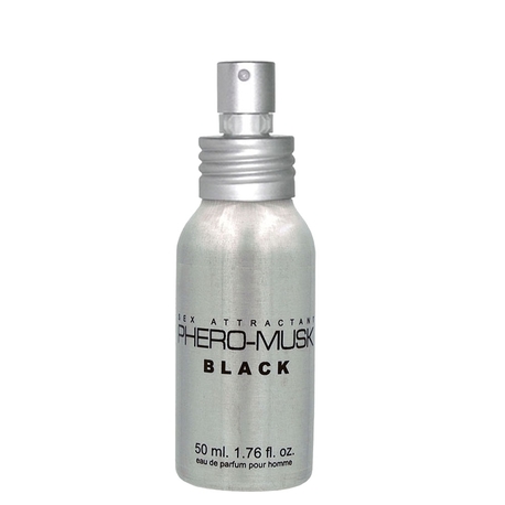 Perfumy - Phero-Musk Black for men, 50 ml (1)