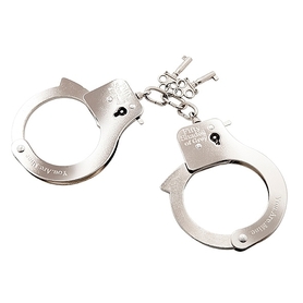 Kajdanki metalowe - 50 Shades of Grey - Metal Handcuffs