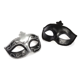 Maska karnawałowa - Fifty Shades of Grey - Masquerade Mask Twin Pack Dwupak