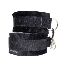 Mankiety - Sportsheets Soft Cuffs Black