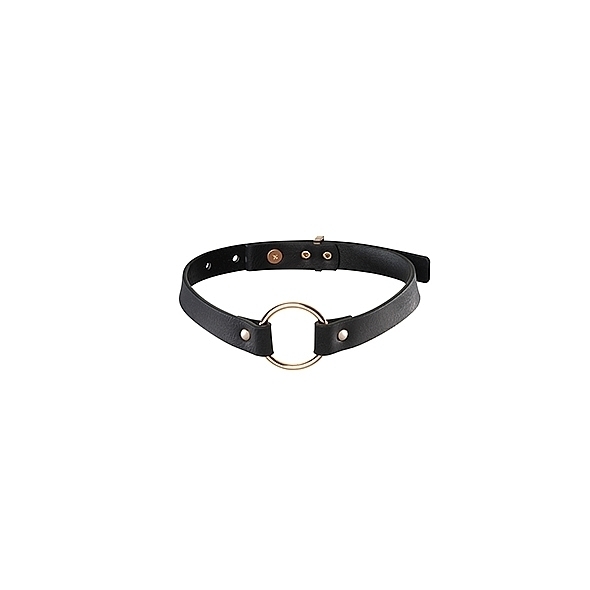 Obroża - Bijoux Indiscrets Maze Single Chocker Black