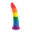 Tęczowe dildo - Pride Dildo Silicone Rainbow Dildo (1)