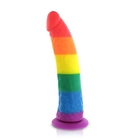 Tęczowe dildo - Pride Dildo Silicone Rainbow Dildo (1)