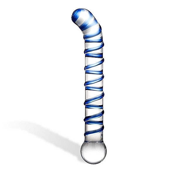 Dildo - Glas Mr. Swirly G-Spot Glass Dildo
