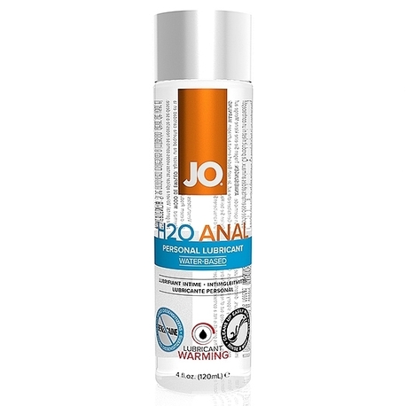 Lubrykant analny - System JO Anal H2O Lubricant Warming 120 ml Rozgrzewający (1)
