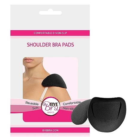 Nakładki na ramiona - Bye Bra Shoulder Bra Pads, czarne (1)