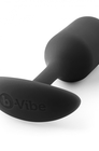 Korek analny - B-Vibe Snug Plug 2 Black (3)