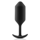 Korek analny - B-Vibe Snug Plug 3 Black (1)
