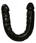 Dildo dwustronne Ultra 43 cm czarne (1)