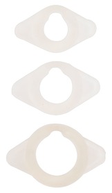 Komplet pierścieni na penisa - Frohle Zestaw 3 pierścieni: 16 mm, 21mm, 26mm