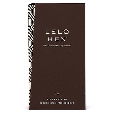 Prezerwatywy - Lelo HEX Condoms Respect XL 12 szt (1)