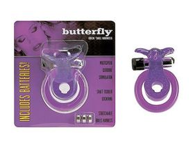 Butterfly Wibrujący ring - fioletowy