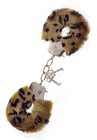 Kajdanki futerkowe - Miłości Leopard (1)