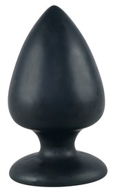 Korek analny - silikonowy 14 cm Black Velvets