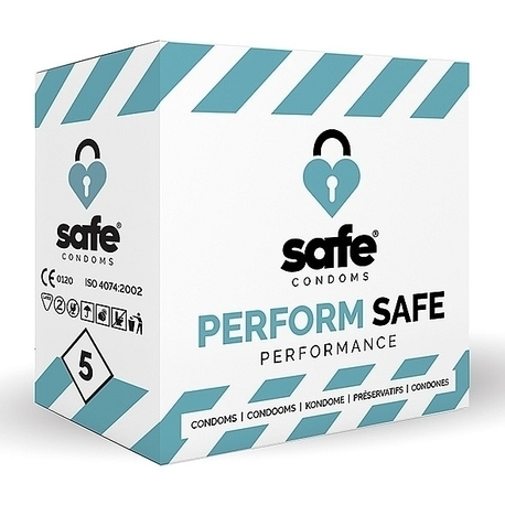 Prezerwatywy - Safe Performance Condoms 5 szt (1)