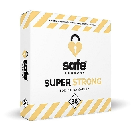 Prezerwatywy - Safe Super Strong Condoms 36 szt (1)