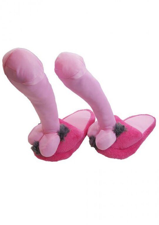 Pluszowe kapcie Penis - maxi