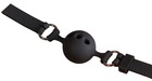 Knebel kulka - Bad Kitty silikonowy czarny S śr. 3,5cm (1)