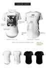 Koszulka - T-shirt men white fashion L (2)